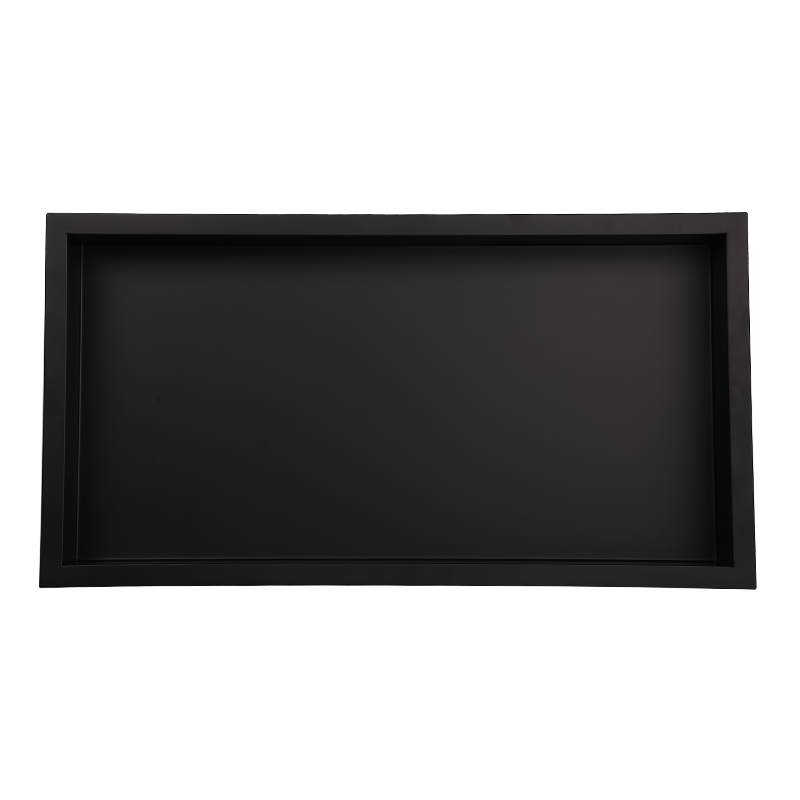 30*60*7cm Schwarze Badezimmer-Duschnische